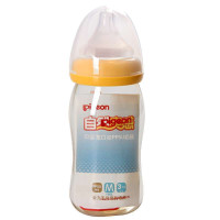 AA75贝亲宽口径PPSU奶瓶240ml(黄色)