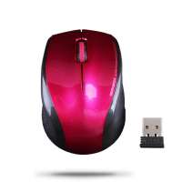摩豹G350超炫无线光电鼠标(红色)