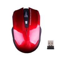 摩豹G403时尚无线光电鼠标(红色)