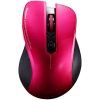 摩豹G608时尚无线光电鼠标(红色)