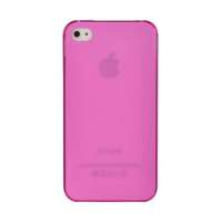 哈密瓜0.6MM超薄iphone4S保护套HM0223桃红
