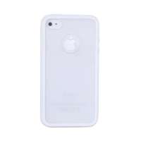 哈密瓜PTU边框磨砂iphone4S保护套HM0260白