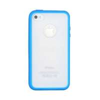 哈密瓜PTU边框磨砂iphone4S保护套HM0263蓝