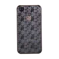 哈密瓜闪耀3D星星iphone4S保护套HM0233黑