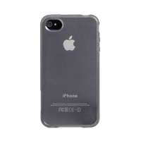 哈密瓜不变形防滑边框iphone4保护套HM0093黑