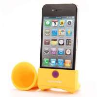 哈密瓜 扩音器 喇叭底座 iphone4/4S HM0288 黄