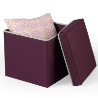 好事达奥途收纳凳(紫色)680-6-6059