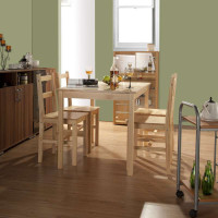 好事达宜惠实木餐桌椅(1+4)680-1-3052