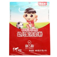 贝因美(BEINGMATE)冠军宝贝俱乐部特选幼儿配方奶粉405g/克