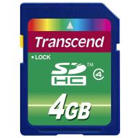 创见(Transcend)4G(Class4)SDHC存储卡