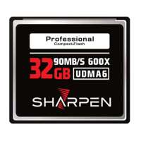 锐仁(SHARPEN) 32G(600X) CF高速存储卡