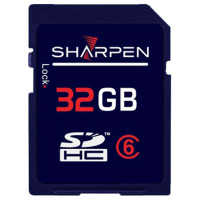 锐仁(SHARPEN) 32G(class6) SDHC高速存储卡