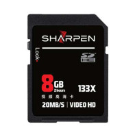 锐仁(SHARPEN) 8G(133X) 视频高清存储卡