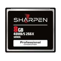 锐仁(SHARPEN) 8G(266X) CF高速存储卡