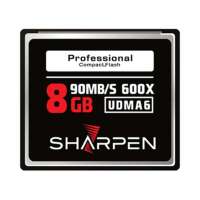 锐仁(SHARPEN) 8G(600X) CF高速存储卡