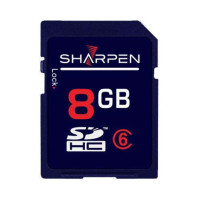 锐仁(SHARPEN) 8G(class6) SDHC高速存储卡