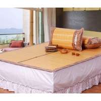 长相知家纺雅逸竹藤两用席三件套1.5米床