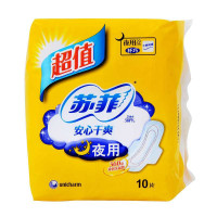 苏菲安心干爽夜用290 10片