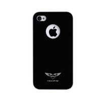 Maclove保护壳米彩带系列iphone4/4s黑色+透明ML3131