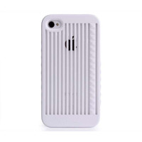 Wirelessor保护壳欲望系列iphone4/4s白色＋透明W-219