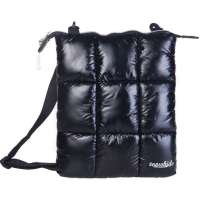 Snowkids ipad3/ipad2时尚平板电脑包 黑银配色 羽绒服设计风格