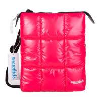 Snowkids ipad3/ipad2时尚平板电脑包 玫红色 羽绒服设计风格