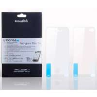 snowkids iphone4/4S磨砂保护贴膜(屏幕膜+背膜+专用吸尘贴)