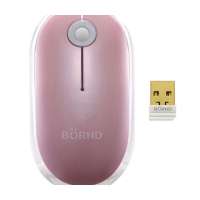班德E200灵动优雅无线鼠标粉色