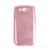 倍思铂镁水滴保护壳三星I9300粉色