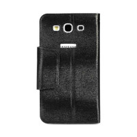 倍思雅格简约皮套三星I9300黑色送膜