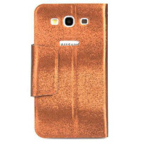 倍思雅格简约皮套三星I9300棕色送膜