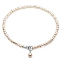 珂兰钻石相思情结淡水珍珠项链一款4戴