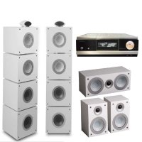 爱浪 MB22家庭影院音响配T800A功放