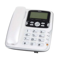 TCL电话机HCD868(206)TSD(珍珠白)