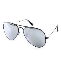 雷朋(Ray-Ban) RB3025-002-40 58MM  时尚太阳眼镜(水银面镜片银色镜架)