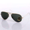 雷朋（Ray-Ban） RB3025 L0205 G15 58MM 飞行员系列太阳镜 绿灰色