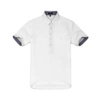 Justyle 国际设计师系列都市新贵男士短袖POLO JD22111006 白色(S)