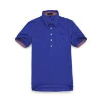 Justyle 国际设计师系列都市新贵男士短袖POLO JD22111006 蓝色(S)