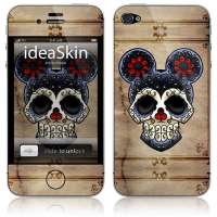 ideaskin艺术贴iphone骷髅米奇