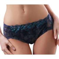 仙子宜岱玫瑰之恋无痕减压三角裤蓝灰(M)2153