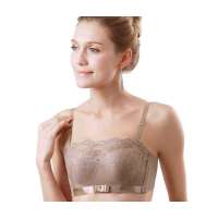 仙子宜岱光影1/2加厚调整型抹胸杯文胸杏色(70A)1139