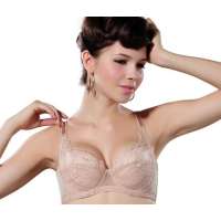 仙子宜岱蕾丝诱惑3/4夹碗薄棉杯红杏(90C)1017