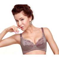 仙子宜岱秋日浓情调整型全罩杯文胸浅啡(80C)1046