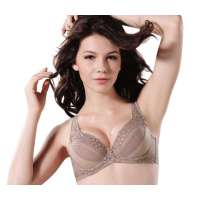 仙子宜岱维纳斯性3/4感单层围侧推定型杯杏色(85C)1025