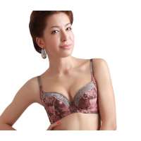 仙子宜岱炫彩3/4手掌式按摩立体模杯集中型文胸咖啡(85B)1149