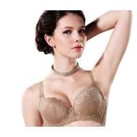 仙子宜岱永恒优雅3/4手掌按摩集中模杯金黄(85C)1058