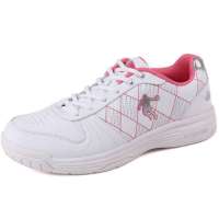 乔丹女款网球鞋CM1210610(38)白色/雅红