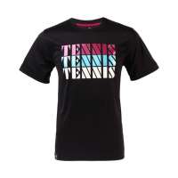 乔丹男款针织短袖T恤衫CHS2313817(4XL)黑色