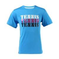 乔丹男款针织短袖T恤衫CHS2313817(S)湖蓝