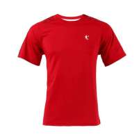 乔丹男款针织短袖T恤衫GHS2313806(4XL)乔丹红